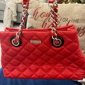 Kate spade 3 pocket soft leather purse